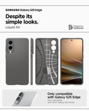 Spigen Liquid Air Case for Samsung Galaxy S25 Edge - Marble Gray My Outlet Store Ltd.