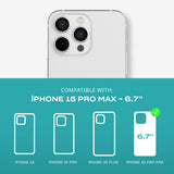 tech21 Evo Crystal Kick Case for iPhone 15 - Compatible with MagSafe - Impact Protection Case My Outlet Store Ltd.