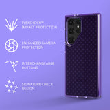 Tech21 Evo Check for Samsung Galaxy S23 - Smokey Black 16ft Drop Protecion Shockproof Shock-Resistant and Scratch- My Outlet Store Ltd.
