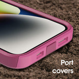 OtterBox Commuter Series Case for iPhone 13 (Only) - Non-Retail Packaging - Into The Fuchsia (Pink) My Outlet Store Ltd.