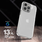 ZAGG Crystal Palace Graphene-Reinforced Case for (Multiple Devices), Wireless Charger Compatible, Anti-Yellowing, Shockproof Phone Back Cover My Outlet Store Ltd.