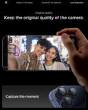 Spigen Glas.tR EZ Fit Optik Pro Tempered Glass Camera Lens Protector for iPhone 15 Pro, iPhone 15 Pro Max - White Titanium (2 Pack) My Outlet Store Ltd.