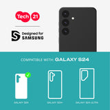 Tech21 Evo Clear for Samsung S24 - Clear My Outlet Store Ltd.