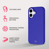 Tech21 EvoLite for iPhone 16 Ultra Thin - Impact Protection Case - in Cobalt Blue My Outlet Store Ltd.