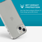 tech21 iPhone 14 – Thin and Clear Shock-Absorbing Phone Case with 8ft Multi-Drop Protection My Outlet Store Ltd.