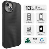ZAGG Luxe Snap Graphene-Reinforced Case for (Multiple Devices), MagSafe Compatible, Slim and Comfortable Design, Shockproof Phone Back Cover My Outlet Store Ltd.