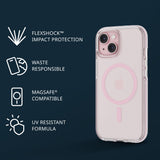 Tech21 Evo Crystal for iPhone 15 - Compatible with MagSafe - Impact Protection Case My Outlet Store Ltd.