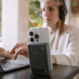 HUNE Halcon™ 10, Power Bank10,000mAh, External Battery Quick Charge 22W Cable, Portable Battery, USB C Powerbank, Recycled Material. My Outlet Store Ltd.
