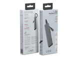 LINQ HUB MULTIPORT 7EN1 PRO USB-C 1 HDMI, 2 USBA, 2 USBC, 1 SD, 1 TF My Outlet Store Ltd.