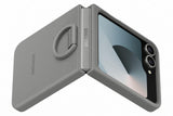Samsung Galaxy Official Silicone Case with Ring for Galaxy Z Flip6, Grey My Outlet Store Ltd.