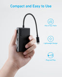 Anker USB C Hub, 332 USB-C Hub (5-in-1, 4K HDMI) with 100W Power Delivery, 4K@30Hz HDMI Display, 5Gbps USB-C and USB-A Data Ports for MacBook, iPad, Lenovo, Dell, HP Laptops, and More (Black) My Outlet Store Ltd.