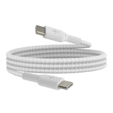 Belkin BoostCharge geflochtenes USB-C-/USB-C-Ladekabel, USB-C-Schnellladekabel für iPhone 15, Samsung Galaxy S23, S23 Ultra, Note, Google Pixel, iPad Pro, iPad Mini, Nintendo Switch, 1 m – Schwarz My Outlet Store Ltd.