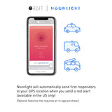 Orbit Protect - Discreet Security Device with Emergency Button and GPS Tracking - Share Your Location to Emergency Contacts (Black) My Outlet Store Ltd.