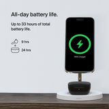 Belkin SoundForm™ Motion True Wireless Earbuds, Noise Cancelling Ear Buds with Wireless Charging Case & Dual Microphone - IPX5 Water Resistant Bluetooth Headphones for iPhone & Samsung - Black My Outlet Store Ltd.