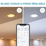 WiZ GU10 LED Lampe Tunable White, 50W, dimmbar, Warm- bis kaltweiß, smarte Steuerung per Stimme My Outlet Store Ltd.