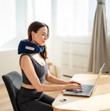 Medivon Navy Cerv Neck Collar Massager - at-Home Memory Foam Neck Massager with 3D Simulator Massage Technology, Heated Heads & Large Battery Capacity My Outlet Store Ltd.