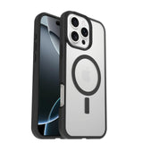 OtterBox React Series MagSafe Case for iPhone 16 Pro Max, Shockproof, Drop proof, Ultra-Slim, Protective Thin Case, Tested to Military Standard, Clear/Black My Outlet Store Ltd.
