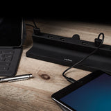 Veho TA-6 Desktop 6 Port USB Charging Hub | 6 Port USB Charger | Portable | Travel | 150+ Country Compatibility | Desktop Charging Station | 2.4A (35W/7A) – Black (VAA-016-USB) My Outlet Store Ltd.