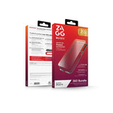 ZAGG InvisibleShield Glass Elite 360 Bundle Tempered Glass Screen Protector and Phone Case for iPhone 16 [6.1-Inch], Smudge & Scratch-Resistant, Shockproof, Easy Application (Transparent) My Outlet Store Ltd.