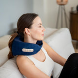 Medivon Navy Cerv Neck Collar Massager - at-Home Memory Foam Neck Massager with 3D Simulator Massage Technology, Heated Heads & Large Battery Capacity My Outlet Store Ltd.