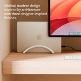 Twelve South BookArc Flex | Space-Saving Vertical Stand to Organize Work & Home Office for Apple MacBooks / Laptops, White My Outlet Store Ltd.