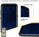 OtterBox Symmetry Series Slim Case for Samsung Galaxy S8 Plus (ONLY) Non-Retail Packaging - Black My Outlet Store Ltd.