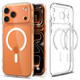 Spigen Ultra Hybrid MagFit Case Compatible with iPhone 17/16 / 15/14 / 13/12 Series - Clear My Outlet Store Ltd.