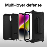 OtterBox Defender Hülle für iPhone 14 / iPhone 15, stoßfest, sturzsicher, Ultra-robust, schützende Hülle, 4X getestet nach Militärstandard, Keine Einzelhandelsverpackung My Outlet Store Ltd.