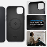 Spigen Silicone Fit MagFit Case for iPhone 14 Plus - Black My Outlet Store Ltd.