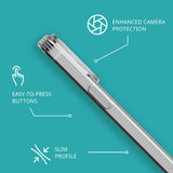 tech21 Evo Lite Clear Case for iPhone 15 Pro Max, Semi-Transparent, Simple Phone Case, TPU and Biodegradable, Drop Protection: 2.4 m My Outlet Store Ltd.