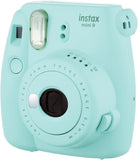 instax mini 9 Instant Camera with 10 Shots - Ice Blue My Outlet Store