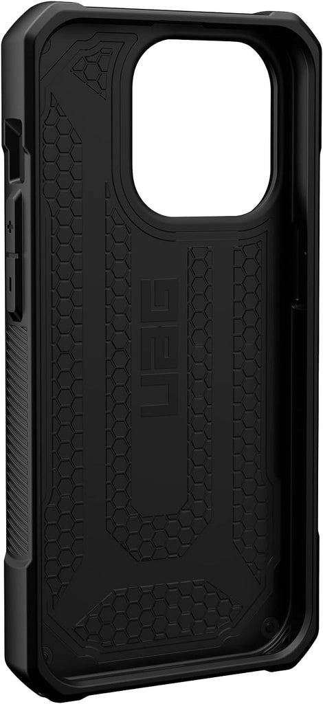 UAG Monarch Tough Rugged Case for Apple iPhone 14 Pro made with Kevlar, Black My Outlet Store