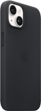 Official Apple iPhone 14 MagSafe Leather Back Case - Midnight My Outlet Store