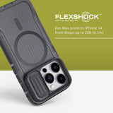 tech21 iPhone 14 Plus Evo Max Compatible with MagSafe – Durable, Shock-Absorbing and Rugged Phone Case with Holster and 20ft FlexShock Multi-Drop Protection My Outlet Store Ltd.