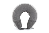 Medivon Grey Puffy Travel Neck Massager - Automatic Air Fill and Release Massage Pillow with Two Massage Modes, Pressure Control and Warm Up Function My Outlet Store Ltd.
