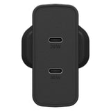 OtterBox Dual Port UK Wall Charger 50W, USB-C PD 30W GaN + USB-C PD 20W, Fast Charger for Smartphone and Tablet, Drop Tested, Rugged, Ultra Durable, Black My Outlet Store Ltd.