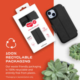 Tech21 EvoLite Wallet for iPhone 15 - Impact Protection Case - 3 card slots - Black My Outlet Store Ltd.