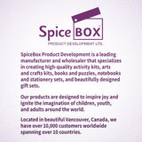 Spice Box Meditative Coloring-50 Anti-Stress Coloring Pages by Spice Box My Outlet Store Ltd.