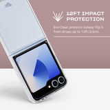 Tech21 EvoClear case for Samsung Galaxy Z Flip6 - Impact Protectoin -Anti-Yellowing - Clear case My Outlet Store Ltd.