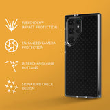 Tech21 Evo Check for Samsung Galaxy S23 - Smokey Black 16ft Drop Protecion Shockproof Shock-Resistant and Scratch- My Outlet Store Ltd.