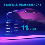 Rapoo V20PRO Wireless 2.4GHz High-Performance Gaming Mouse with 26000 DPI Optical Sensor, 50G Acceleration, 650 IPS, Up to 160h Battery Life, PC/Mac - Black My Outlet Store Ltd.