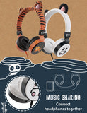 Planet Buddies Kids Headphones, Foldable Wired On Ear Headphones for Kids with Microphone, 85dB Volume Limiter, Cute Kids Earphones for Tablets and Phones, 100% Recycled Plastics My Outlet Store Ltd.