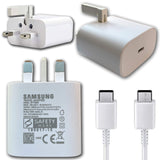 Genuine Samsung Super Fast Charging Adaptive UK Wall Plug & Type C Cable/Lead for Galaxy Note 10, S10 Series & A Series My Outlet Store Ltd.