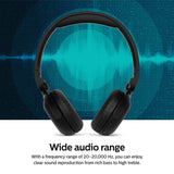 PHILIPS TAH4209BK Lightweight Bluetooth On-Ear Headphones, Passive Noise Isolation, 55 Hours Playtime, Natural Sound, Clear Calls, Dynamic Bass, 2 Hours USB-C Charging, 2024, Black My Outlet Store Ltd.