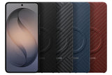 Samsung Galaxy S26 Carbon Magnet Case, Dark Blue My Outlet Store Ltd.