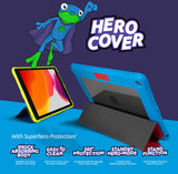Case suitable for iPad 10.2 2021/2020 - Gecko Super Hero Cover - Blue Green My Outlet Store Ltd.