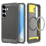 Spigen Rugged Armor MagFit Case for Samsung Galaxy S25 Plus - Marble Gray My Outlet Store Ltd.