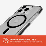 tech21 Evo Crystal case for iPhone 15 Pro - Compatible with MagSafe - Impact Protection Case - Graphite Black My Outlet Store Ltd.