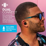 JLab Go Air Pop True Wireless Earbuds, In Ear Headphones, Bluetooth Earphones, Ear Buds with 32H Playtime, Bluetooth Earbuds with Microphone, USB Charging Case, Dual Connect, EQ3 Sound My Outlet Store Ltd.
