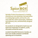 SpiceBox Adult Art Craft & Hobby Kits Sketch Plus Cards & Calligraphy, Multi Colors, (12827) My Outlet Store Ltd.